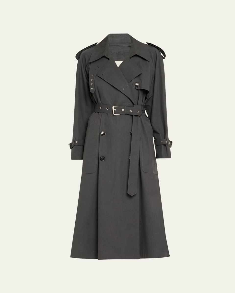 Risto Cotton Belted Trench Coat